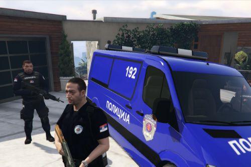 Srbska policija ped